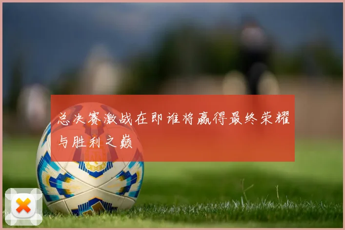 总决赛激战在即谁将赢得最终荣耀与胜利之巅